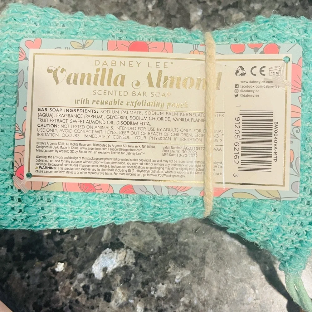 Dabney Lee vanilla almond